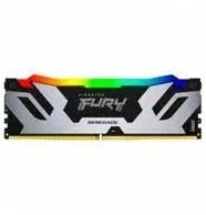 Memoria DDR5 16Gb 6400Mhz Kingston Fury Renegade Rgb (1X16Gb)/Plata/Cl32/Xmp/Kf564C32Rsa-16