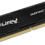 Memoria Sodimm DDR5 32Gb 6000Mhz Kingston Fury Impact Xmp/Cl38/2X16Gb/Negro/Kf560S38Ibk2-32