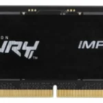 Memoria Sodimm DDR5 32Gb 6000Mhz Kingston Fury Impact Xmp/Cl38/2X16Gb/Negro/Kf560S38Ibk2-32