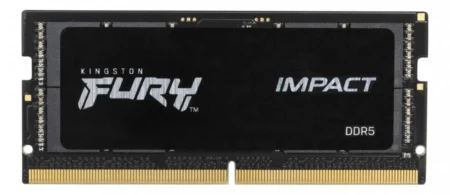 Memoria Sodimm DDR5 32Gb 6000Mhz Kingston Fury Impact Xmp/Cl38/2X16Gb/Negro/Kf560S38Ibk2-32