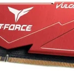 Memoria DDR5 8Gb 5200Mhz Teamgroup T Force Vulcan (1X8Gb)/Negro/Cl40/Flbd58G5200Hc40C01