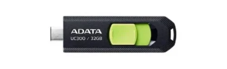 Adata USB 64 Gb Tipo C Acho-Uc3 Negro / Azul