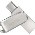 Memoria USB 3.2 512Gb Sandisk Ultra Luxe Sdcz74-512G-G46/Plata