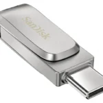 Memoria USB 3.2 512Gb Sandisk Ultra Luxe Sdcz74-512G-G46/Plata