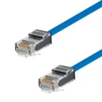 Slim Cat6 Ethernet Cable Blue 7M - Snagless - Lszh