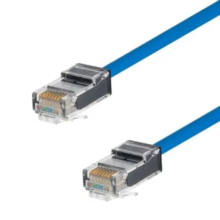 Slim Cat6 Ethernet Cable Blue 7M – Snagless – Lszh