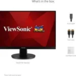Monitor 22" Viewsonic Va2247-Mh-1T, LED/Mva/HDMI/VGA/1920X1080/Freesync/100Hz/5Ms/Negro