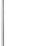 Mastil Liviano De Pared De Syscom Towers/1.5M/Con Cejas De Fijacion Soldadas/Incluye Taquetes/Plata/Smrp-150-Cf