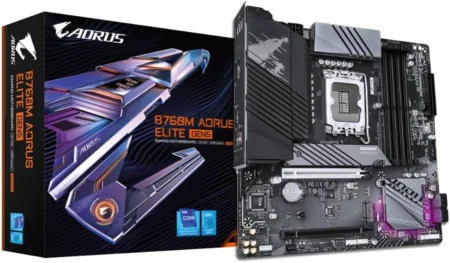 MB GIGABYTE B760M AORUS ELITE GEN5/LGA 1700/DDR5/HDMI/DP/INTEL B760/256GB/MICRO-ATX