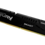 Memoria DDR5 32Gb 6000Mhz Kingston Fury Beast (2X16Gb)/Negro/Cl36/Dimm/Kf560C36Bbe2K2-32