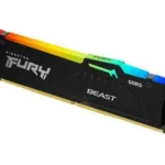 Memoria DDR5 32Gb 6400Mhz Kingston Kf564C32Bbea-32 Fury Beast (1X32Gb)/Negro/Cl32/Rgb/Expo