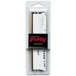Memoria DDR5 32Gb 5200Mhz Kingston Fury Beast (1X32Gb)/Blanco/Cl40/ECC/Xmp/Dimm/Kf552C40Bw-32