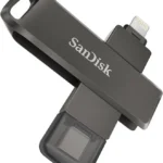 Memoria USB 2 En 1 64Gb Sandisk Flash Ixpand Go Sdix60N-064G-Gn6Nn/Lightning/USB-A/Color Negro