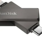 Memoria USB 2 En 1 64Gb Sandisk Flash Ixpand Go Sdix60N-064G-Gn6Nn/Lightning/USB-A/Color Negro
