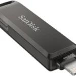 Memoria USB 2 En 1 64Gb Sandisk Flash Ixpand Go Sdix60N-064G-Gn6Nn/Lightning/USB-A/Color Negro