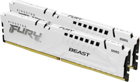 Memoria DDR5 32Gb 8000Mhz Kingston Fury Renegade (2X16Gb)/Plata/Cl38/Rgb/Xmp/Dimm/Kf580C38Rsak2-32