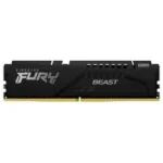 Memoria DDR5 16Gb 6400Mhz Kingston Kf564C32Bbe-16 Fury Beast (1X16Gb)/Negro/Cl32/Expo