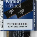 Memoria DDR4 16Gb 3200Mhz Patriot Psp416G3200H1 Signature Premium (1X16Gb)/Negro/Cl22