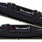 Memoria DDR4 32Gb 3600Mhz G.skill Ripjaws V (2X16Gb)/Negro/Cl18/Dimm/F4-3600C18D-32Gvk