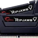 Memoria DDR4 32Gb 3600Mhz G.skill Ripjaws V (2X16Gb)/Negro/Cl18/Dimm/F4-3600C18D-32Gvk