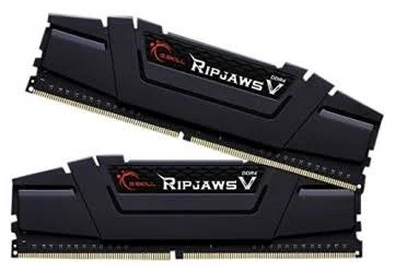 Memoria DDR4 32Gb 3600Mhz G.skill Ripjaws V (2X16Gb)/Negro/Cl18/Dimm/F4-3600C18D-32Gvk