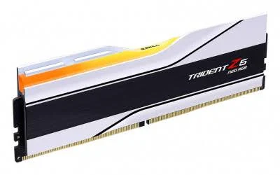 Memoria DDR5 64Gb 6000Mhz G.skill Trident Z5 Neo Rgb (2X32Gbgb)/Blanco/Cl30/F5-6000J3036G32Gx2-Tz5Nrw