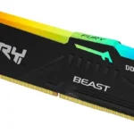 Memoria DDR5 32Gb 5600Mhz Kingston Fury Beast (2X16Gb)/Blanco/Cl40/Dimm/Xmp/Kf556C40Bwk2-32
