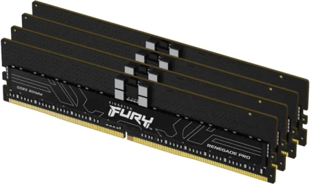 Memoria DDR5 256Gb 6000Mhz Kingston Kingston Fury Renegade Pro (8X32Gb)/Negro/Cl32/Xmp/Expo/Kf560R32Rbek8-256