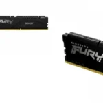 Memoria DDR5 8Gb 5600Mhz Kingston Fury Beast (1X8Gb)/Negro/Cl36/Dimm/Kf556C36Bbe-8