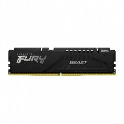 Memoria DDR5 8Gb 5600Mhz Kingston Fury Beast (1X8Gb)/Negro/Cl36/Dimm/Kf556C36Bbe-8