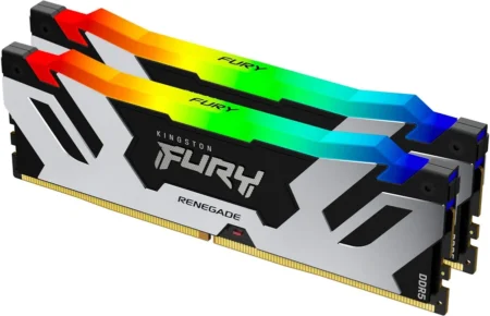 Memoria DDR5 32Gb 6000Mhz Kingston Fury (2X16Gb)/Blanco/Cl36/Rgb/Dimm/Kf560C36Bwe2Ak2-32