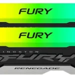 Memoria DDR5 32Gb 6000Mhz Kingston Fury (2X16Gb)/Blanco/Cl36/Rgb/Dimm/Kf560C36Bwe2Ak2-32