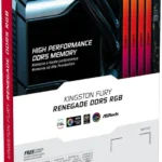 Memoria DDR5 32Gb 6000Mhz Kingston Fury (2X16Gb)/Blanco/Cl36/Rgb/Dimm/Kf560C36Bwe2Ak2-32
