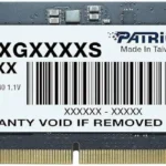 Memoria Sodimm DDR5 16Gb 4800Mhz Patriot Psd516G480081S/Non-ECC /Cl40