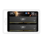 Memoria DDR5 32Gb 6000Mhz G.skill Ripjaws M5 Neo (2X16Gb)/Negro/Rgb/Cl36/Xmp/Expo/Dimm/F5-6000J3636F16Gx2-Rm5Nrk