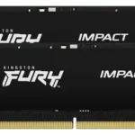 Memoria Sodimm DDR5 32Gb 6400Mhz Kingston Fury Impact/(2X16Gb)/Xmp/Cl38/Negro/Kf564S38Ibk2-32