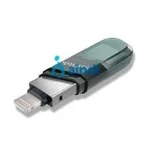 Memoria USB 2 En 1 256Gb Sandisk Flash Ixpand Go Sdix60N-256G-Gn6Ne/Lightning/USB-A/Color Negro