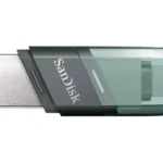 Memoria USB 2 En 1 De 128Gb Sandisk Flash Ixpand Go Sdix60N-128G-Gn6Ne/Lightning/USB-A/Color Negro