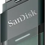 Memoria USB 2 En 1 De 128Gb Sandisk Flash Ixpand Go Sdix60N-128G-Gn6Ne/Lightning/USB-A/Color Negro