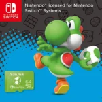 Memoria Microsdxc 64Gb Sandisk Sdsqxao-064G-Gn6Zn/Nintendo Switch Huevo Yoshi