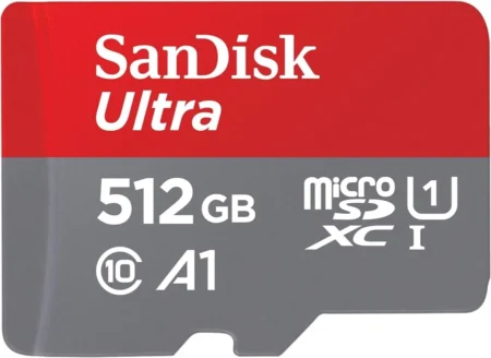 Memoria Microsdxc 512Gb Sandisk Ultra Sdsquac-512G-Gn6Mn/Clase 10/U1/A1