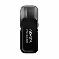 Adata USB 64Gb Uv240 2.0 Withe Tapa Cogante Auv240-64G-Rwh