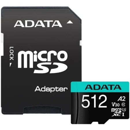 Adata MicroSD 512Gb Class10 Premier Pro V30 Retail A2 Ausdx512G