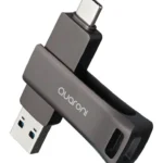 Memoria USB 3.2 32Gb Quaroni Qum-05 Dual AC/Otg/Negro