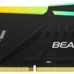 Memoria DDR5 32Gb 6000Mhz Kingston Fury Beast Rgb (1X32Gb)/Negro/Cl36/Dimm/Kf560C36Bbea-32
