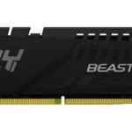Memoria DDR5 32Gb 6000Mhz Kingston Kf560C30Bba-32 Fury Beast (1X32Gb)/Negro/Rgb/Cl30/Xmp