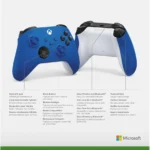 Gamepad Inalambrico Microsoft Qau-00065 Bluetooth/Para Xbox Serie X/S/One Shock/Azul
