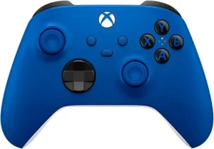 Control Xbox Inalambrico Azul Caja Maltratada