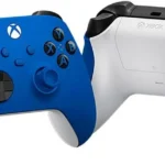 Control Xbox Inalambrico Azul Caja Maltratada