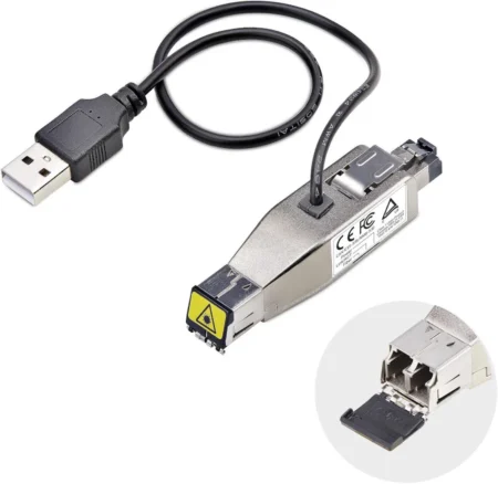 MINI CONVERTIDOR DE MEDIOS DE FIBRA GIGABIT A ETHERNET RJ45